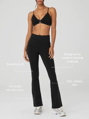 Alo Airbrush High-Waist 7/8 Bootcut Legging